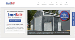 Desktop Screenshot of ameribuiltsteel.com
